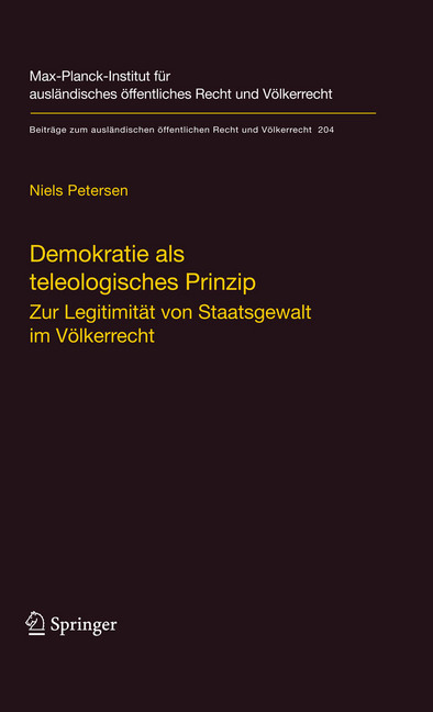Demokratie als teleologisches Prinzip main product photo