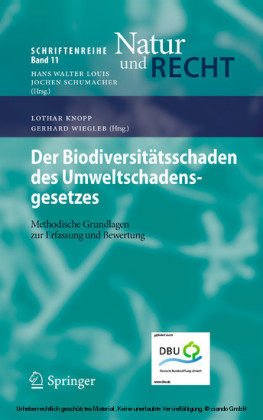 Der Biodiversitätsschaden des Umweltschadensgesetzes