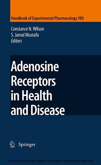 Adenosine Receptors in Health and Disease main product photo