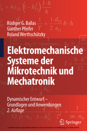 Elektromechanische Systeme der Mikrotechnik und Mechatronik