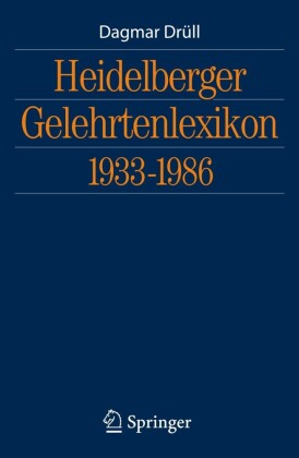 Heidelberger Gelehrtenlexikon 1933-1986