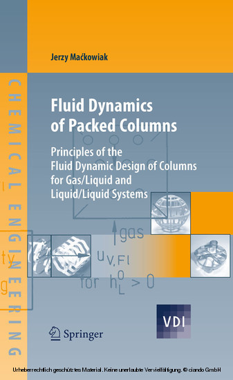 Fluid Dynamics of Packed Columns main product photo