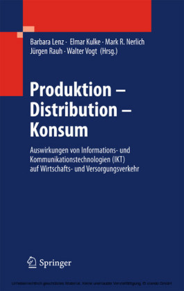 Produktion - Distribution - Konsum