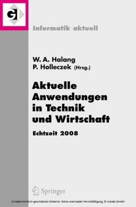 Aktuelle Anwendungen in Technik und Wirtschaft Echtzeit 2008