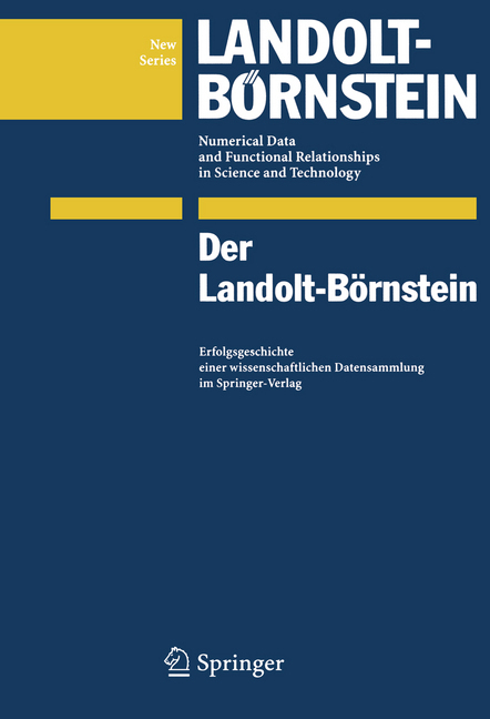 Der Landolt-Börnstein main product photo