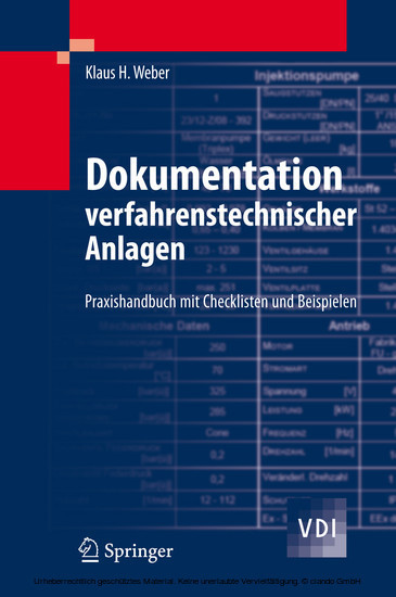 Dokumentation verfahrenstechnischer Anlagen main product photo
