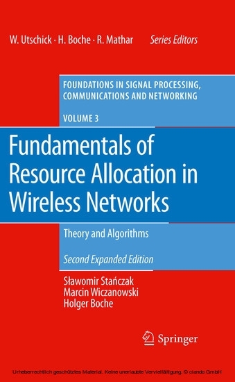 Fundamentals of Resource Allocation in Wireless Networks main product photo