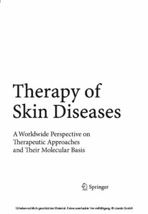 Therapy of Skin Diseases