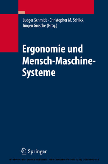 Ergonomie und Mensch-Maschine-Systeme main product photo