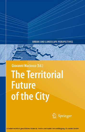 The Territorial Future of the City main product photo