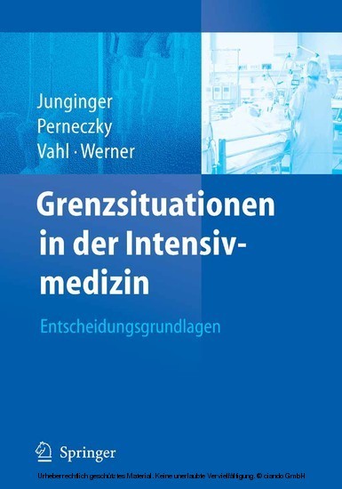 Grenzsituationen in der Intensivmedizin main product photo