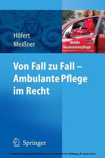 Von Fall zu Fall - Ambulante Pflege im Recht main product photo