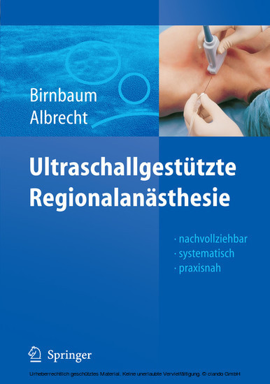 Ultraschallgestützte Regionalanästhesie main product photo