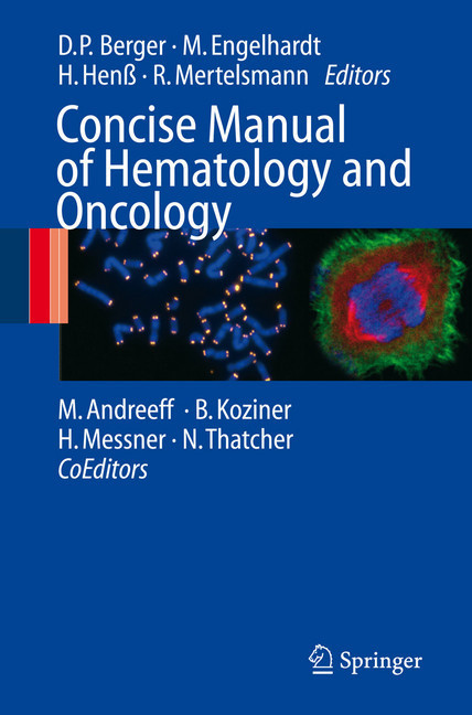 Concise Manual of Hematology and Oncology main product photo