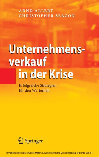 Unternehmensverkauf in der Krise main product photo