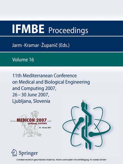 11th Mediterranean Conference on Medical and Biological Engineering and Computing 2007 main product photo