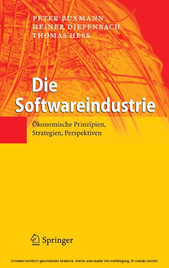 Die Softwareindustrie main product photo