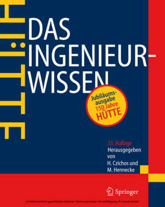 HÜTTE - Das Ingenieurwissen