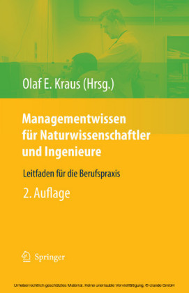 Managementwissen für Naturwissenschaftler und Ingenieure