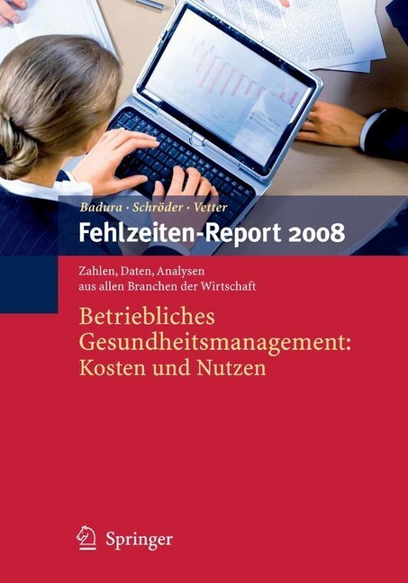 Fehlzeiten-Report 2008 main product photo