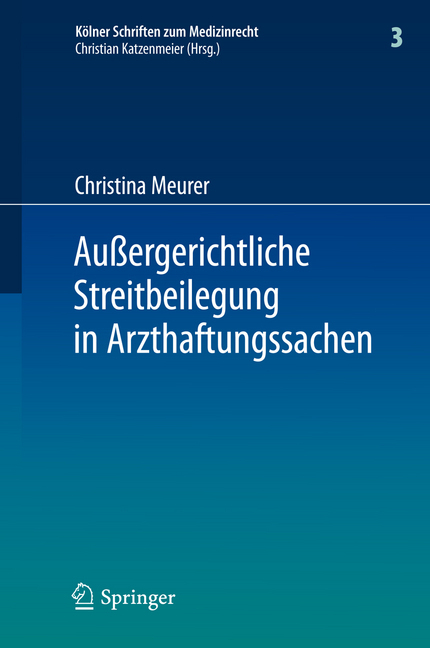 Außergerichtliche Streitbeilegung in Arzthaftungssachen main product photo