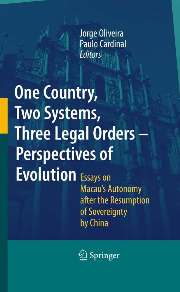 One Country, Two Systems, Three Legal Orders - Perspectives of Evolution main product photo
