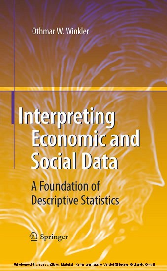 Interpreting Economic and Social Data main product photo