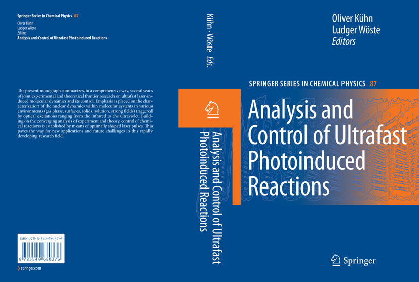 Analysis and Control of Ultrafast Photoinduced Reactions main product photo