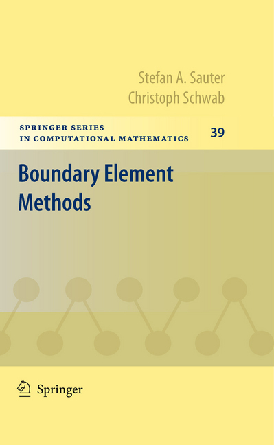 Boundary Element Methods main product photo