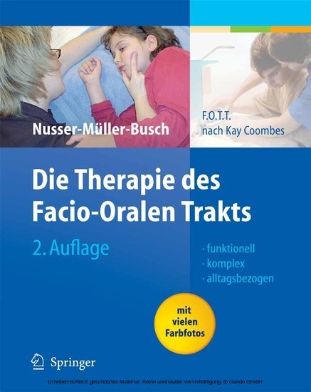 Die Therapie des Facio-Oralen Trakts main product photo
