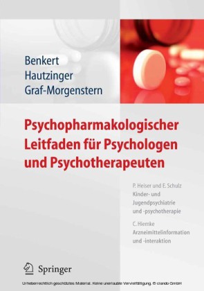 Psychopharmakologischer Leitfaden für Psychologen und Psychotherapeuten
