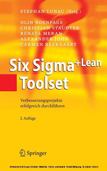 Six Sigma+Lean Toolset main product photo