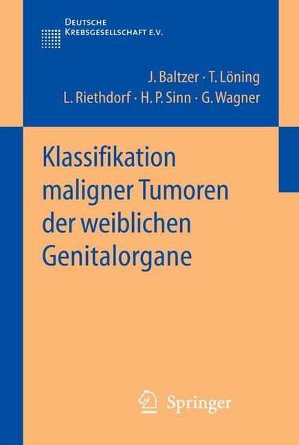 Klassifikation maligner Tumoren der weiblichen Genitalorgane main product photo