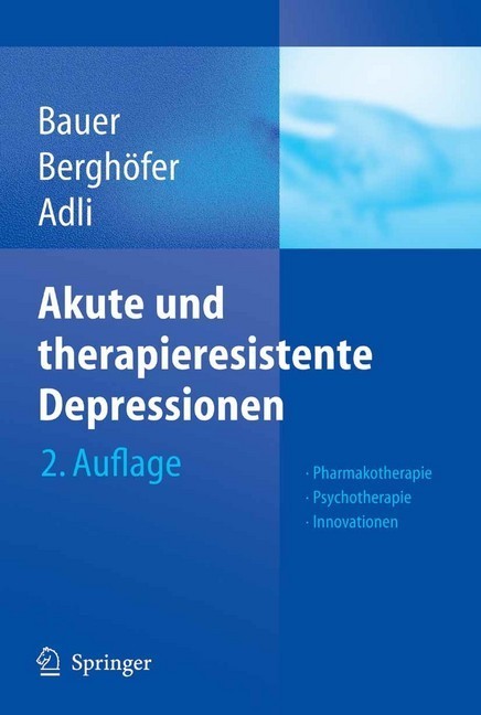 Akute und therapieresistente Depressionen main product photo
