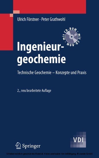 Ingenieurgeochemie main product photo
