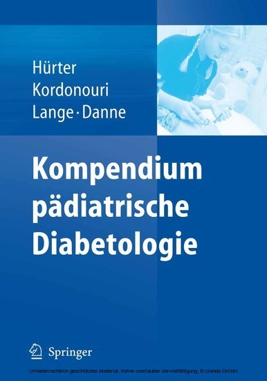 Kompendium pädiatrische Diabetologie main product photo