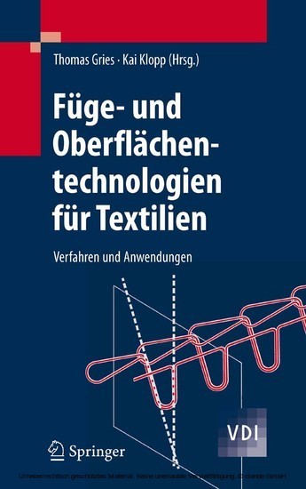 Füge- und Oberflächentechnologien für Textilien main product photo