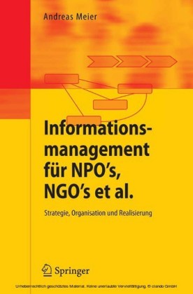 Informationsmanagement für NPO's, NGO's et al.