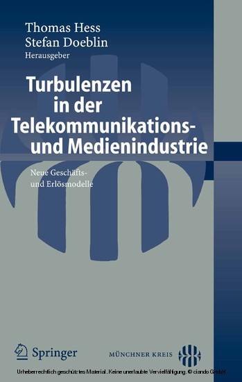 Turbulenzen in der Telekommunikations- und Medienindustrie main product photo