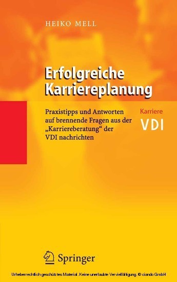 Erfolgreiche Karriereplanung main product photo