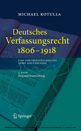Deutsches Verfassungsrecht 1806 - 1918