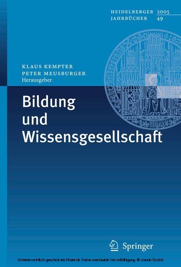 Bildung und Wissensgesellschaft main product photo