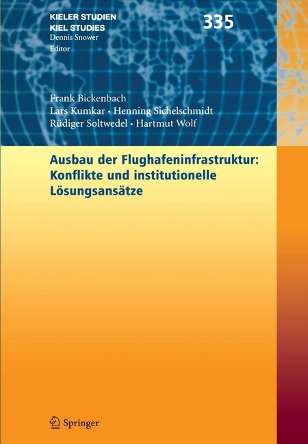 Ausbau der Flughafenstruktur: Konflikte und institutionelle Lösungsansätze main product photo