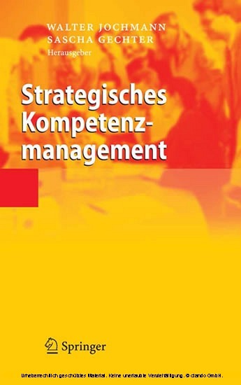 Strategisches Kompetenzmanagement main product photo