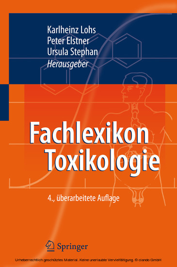 Fachlexikon Toxikologie main product photo