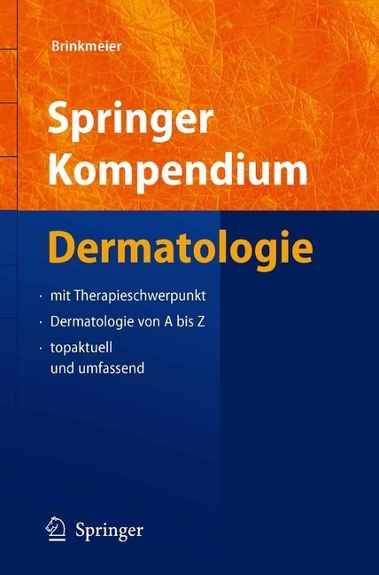 Springer Kompendium Dermatologie main product photo