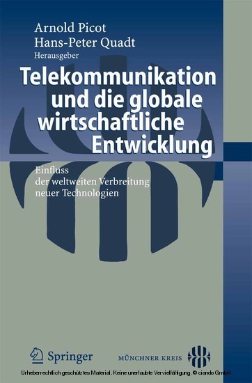 Telekommunikation und die globale wirtschaftliche Entwicklung main product photo