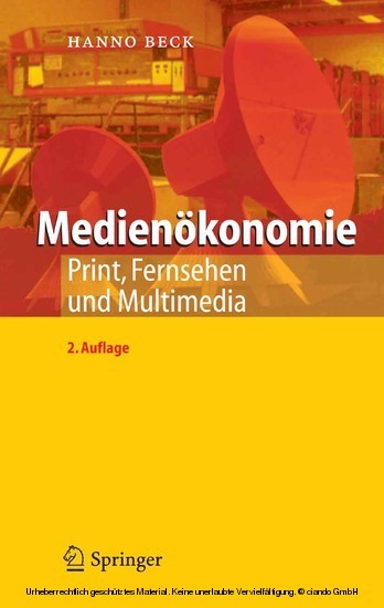 Medienökonomie main product photo