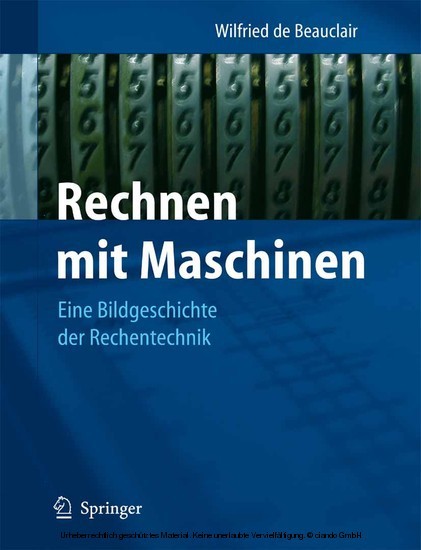Rechnen mit Maschinen main product photo