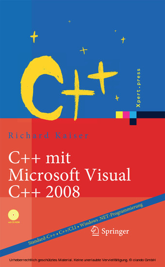 C++ mit Microsoft Visual C++ 2008 main product photo